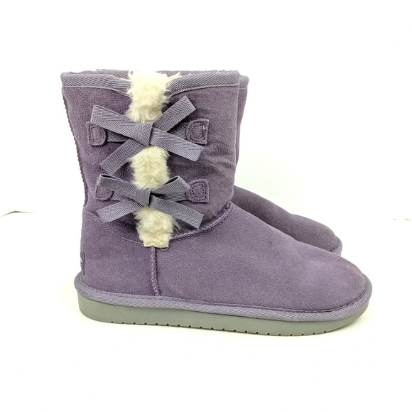 Girls Ugg Koolaburra Victoria Boots 5 - Picture 4 of 8